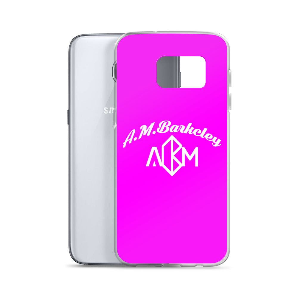 A.M. Barkcley (Samsung Cases S7-S9+) (Pink)